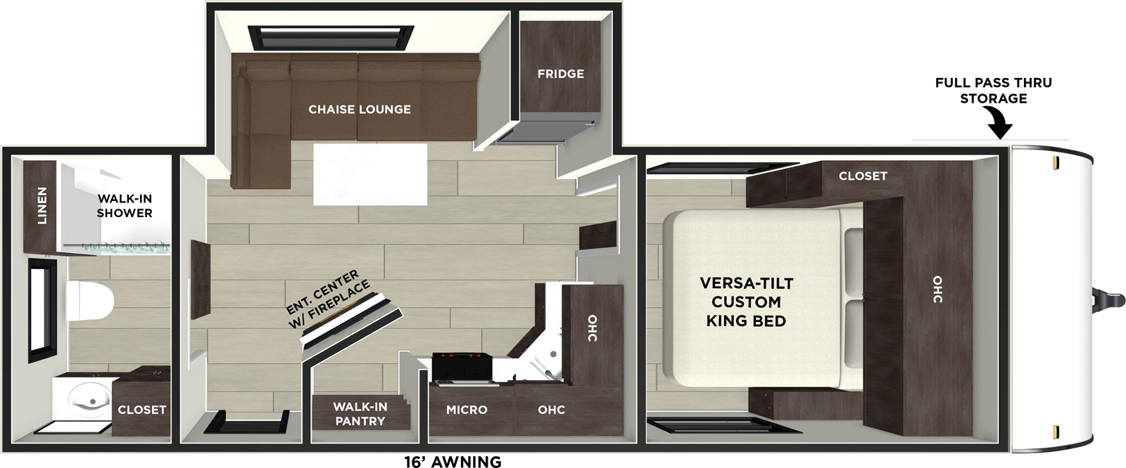 Salem 22RBS Floorplan